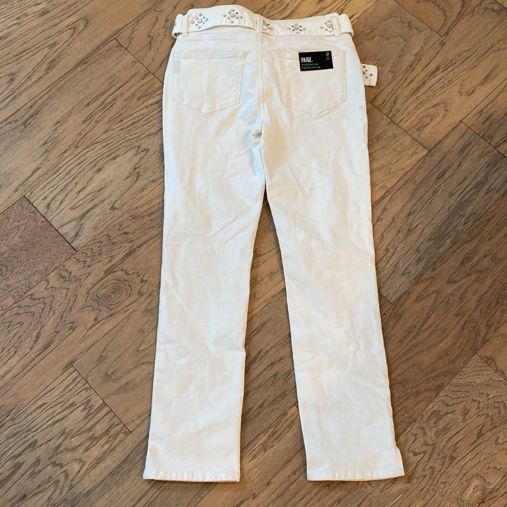 Paige Hoxton White Jeans - Picture 2 of 6